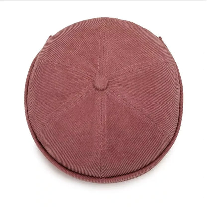 New Four Seasons Hats, Tide Melon Skin Hats, Beanie Landlord Hats, Spring And Autumn Versatile Hip Hop Hats, Round Hats, Casual