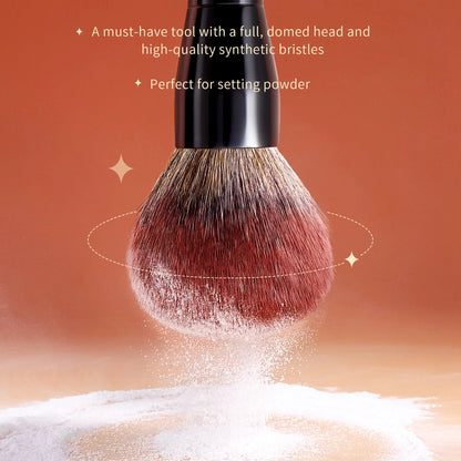 Jessup Powder Brush Makeup Large Finishing Mineral Powder Brush,Vegan Flawlessl Face Brush makeup for Powder&Blush&Bronzer MUL01