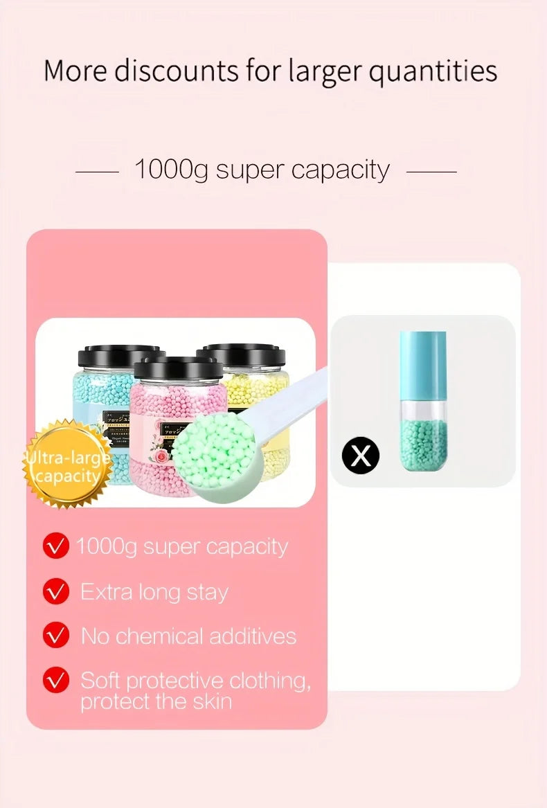 Laundry Scent Booster Beads - Large 1000 g Fresh Scent Beads Laundry Beads for Washer,Long Lasting Scent,Freshener for Clothes