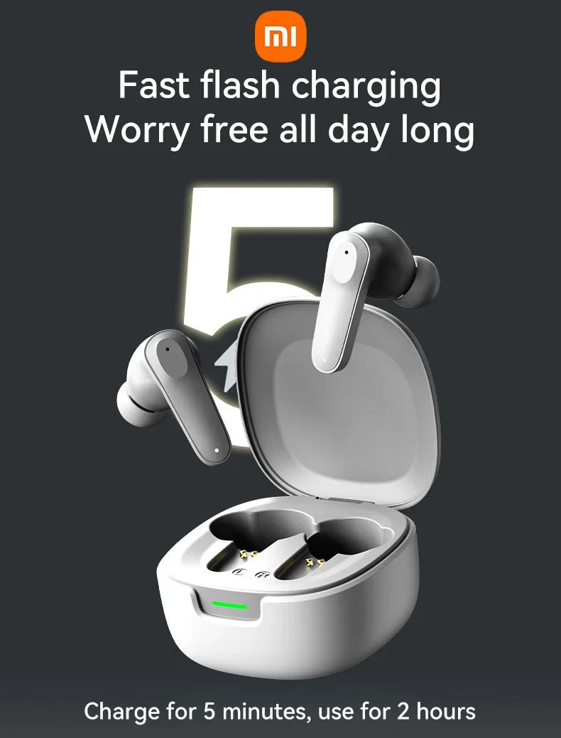 Xiaomi A98 Wireless with Bluetooth 5.3 Headset HiFi Stereo Waterproof Headphones Built-in Microphone Sports Earbuds