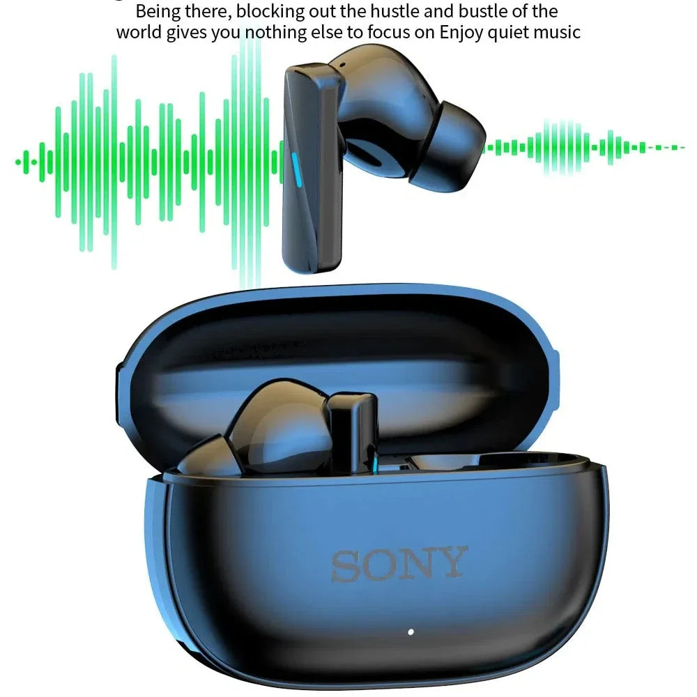 Sony TWS Headset Wireless Earphones Bluetooth Headphones Sport Stereo Fone Bluetooth Earbuds Cable For Xiaomi Huawei iPhone