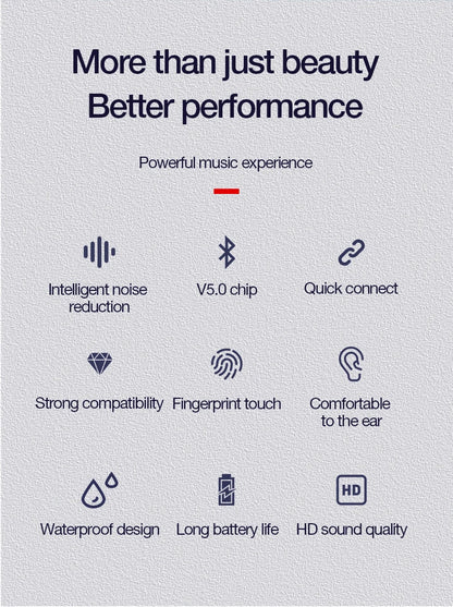 Lenovo LivePods HT38 TWS Bluetooth Earphone Mini Wireless Earbuds with Mic for iPhone Xiaomi Sport Waterproof 9D Stere Headphone