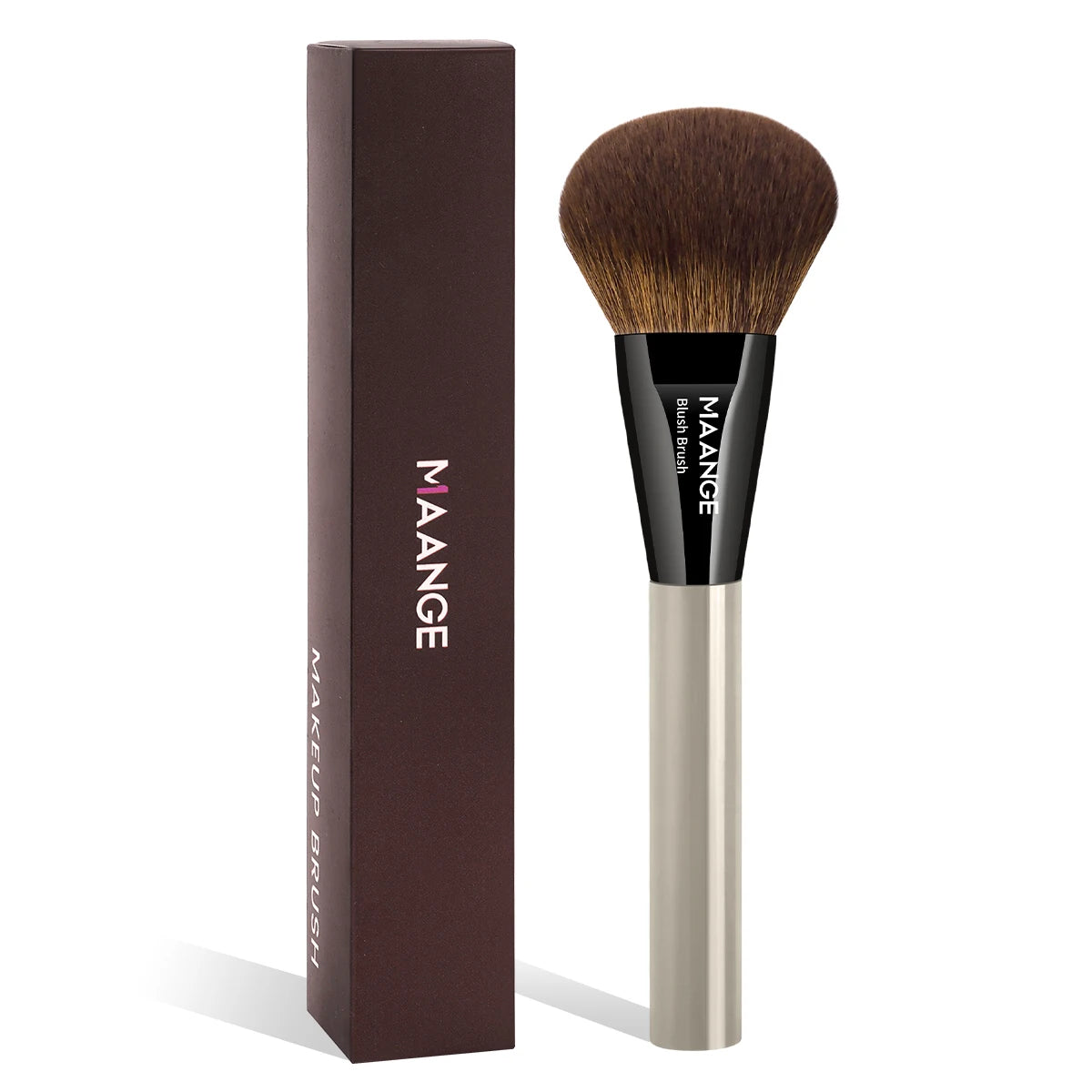 MAANGE Professional Makeup Brush Multifunctional Foundation Brush Blending Powder Tapered Kabuki Contour Brush Soft Dense Hair