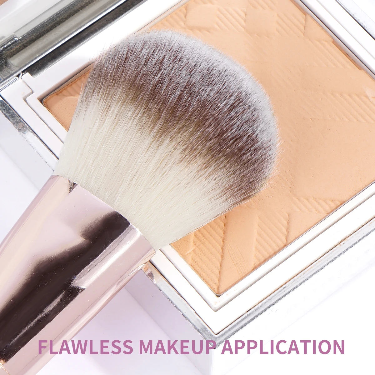 MAANGE 7PCS Makeup Brush Set Foundation Concealer Eyeshadow Makeup Brush for Liquid Cream Soft Fluffy Cosmetic Makeup Tools