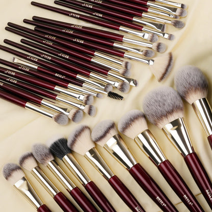 BEILI Professional Makeup Brushes Set 9/15/30 Pcs Foundation Contour Eyeshadow Blending Synthetic Hair Beauty Cosmetics Brush