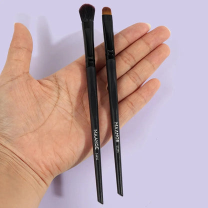 MAANGE Eye Makeup Brushes Kit 7PCS Eyeshadow Makeup Brushes Set Blending Soft Synthetic Bristle Lip Brush Cosmetic Beauty Tools
