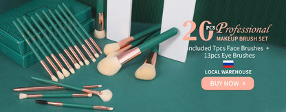 DUcare Professional Makeup Brushes kits Synthetic Hair 17Pcs with Sponge & cleaning tools Pad for Cosmetics Foundation Eyeshadow