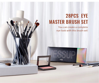 Jessup Eye Makeup Brushes Set,Professional Makeup Brush,Synthetic Eye Blending Brush Eyeshadow Brush Eyebrow Crease Shader T341
