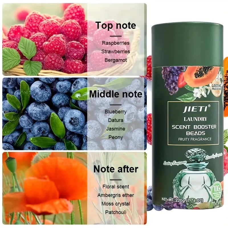 New Luxurious Scented Laundry Beads - Softens & Freshens Fabrics, Gentle Cleaning, Available in 4 Scents,Perfect for Home & Dorm