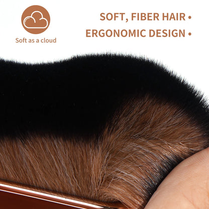 MAANGE Large Makeup Brushes for Contouring Tanning Liquid Foundation Cream Blush Soft Bristle Multi-purpose Makeup Tool for Days