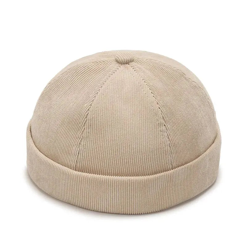 New Four Seasons Hats, Tide Melon Skin Hats, Beanie Landlord Hats, Spring And Autumn Versatile Hip Hop Hats, Round Hats, Casual
