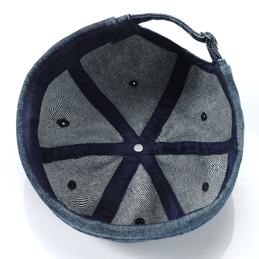 Brimless Skullies Cap Vintage Cotton Men Adjustable Landlord Docker Cap Multipurpos Beanie Hats Streetwear Dome Hat Hip Hop Hats