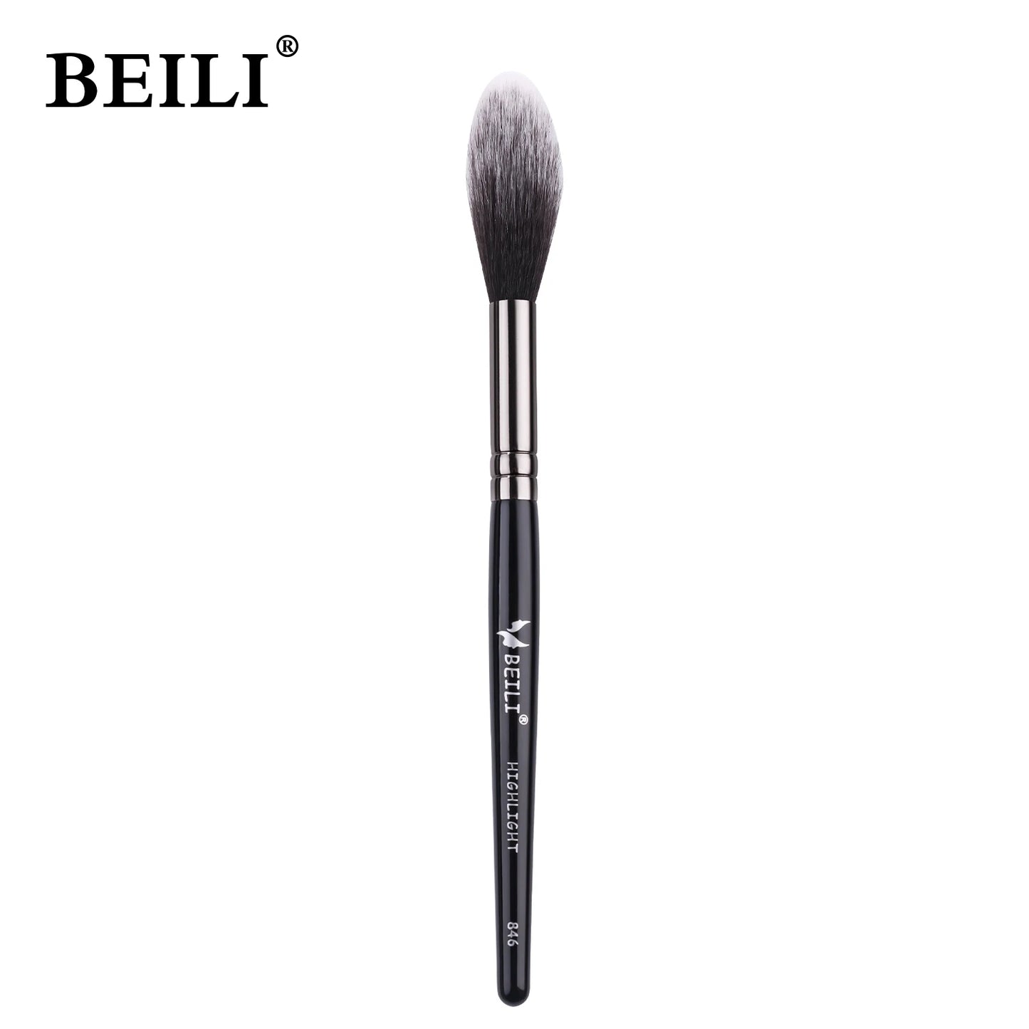 BEILI Professional Bevel Foundation Makeup Brush 1Pcs Soft Synthetic Hair For Liquid Cream Powder Emulsion Contouring Face Brush