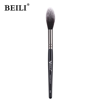 BEILI Professional Bevel Foundation Makeup Brush 1Pcs Soft Synthetic Hair For Liquid Cream Powder Emulsion Contouring Face Brush
