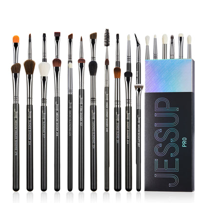 Jessup Eye Makeup Brushes Set,Professional Makeup Brush,Synthetic Eye Blending Brush Eyeshadow Brush Eyebrow Crease Shader T341