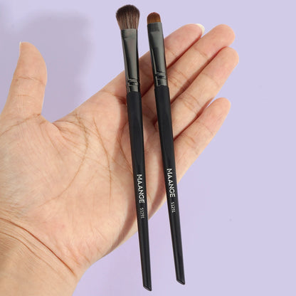 MAANGE Eye Makeup Brushes Kit 7PCS Eyeshadow Makeup Brushes Set Blending Soft Synthetic Bristle Lip Brush Cosmetic Beauty Tools