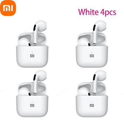 4Pcs Xiaomi Bluetooth Wireless Earphones Sleek Design Sound Quality Long Battery Life Comfortable Fit for All-Day Listening