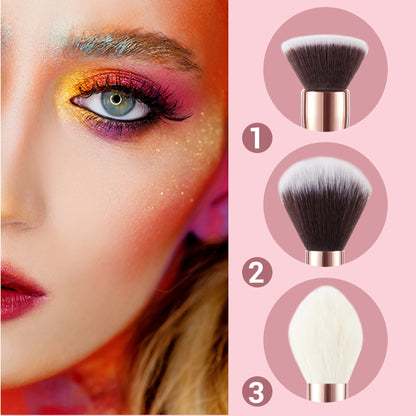 Jessup Professional Makeup Brushes Set 25pcs Natural-Synthetic Foundation Powder Eyeshadow Make up Brush Blushes Black T155