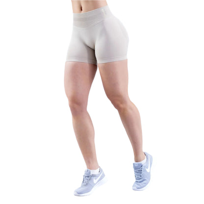 Dfyne Impact Shorts 4.5'' Low Waist Seamless Yoga Shorts Scrunch Bum Gym Shorts Women Workout Biker Stretch Fitness Short XS-XL