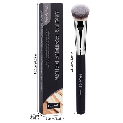 MAANGE Angled Concealer Makeup Brush Under Eye Makeup Small Foundation Precision Face Blending Brush Soft Bristles Makeup Tools