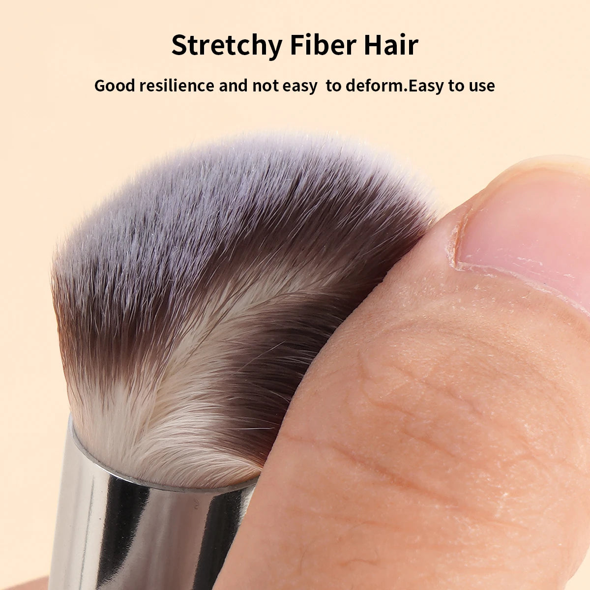 MAANGE Angled Concealer Makeup Brush Under Eye Makeup Small Foundation Precision Face Blending Brush Soft Bristles Makeup Tools