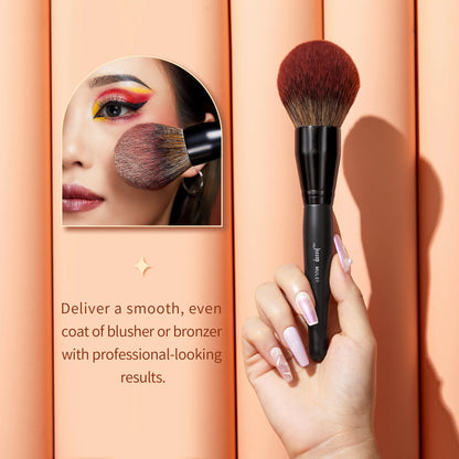 Jessup Powder Brush Makeup Large Finishing Mineral Powder Brush,Vegan Flawlessl Face Brush makeup for Powder&Blush&Bronzer MUL01