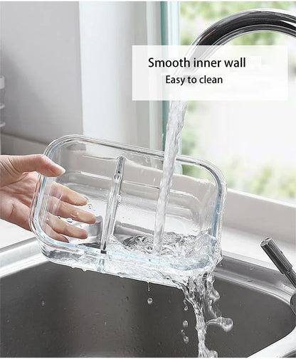 Premium Glass Lunch Container - Leak-Proof Bento Box with Secure Lid
