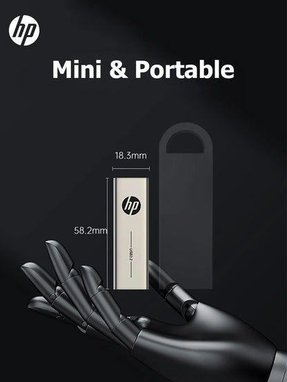 HP Type C Flash Drive 64GB 128GB 256GB 2 in 1 OTG USB3.2 Dual Use USB Flash Drive for Computer Mobile Phone Mini PC