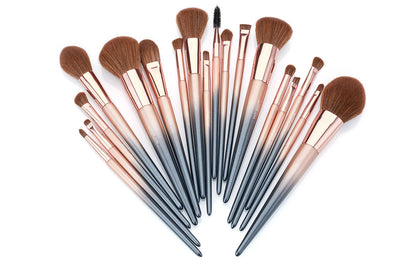 Jessup brushes 18pcs Makeup brushes set Powder Foundation Precision Blush Angled Contour Pencil Eyeshadow Eyeliner Eyebrow