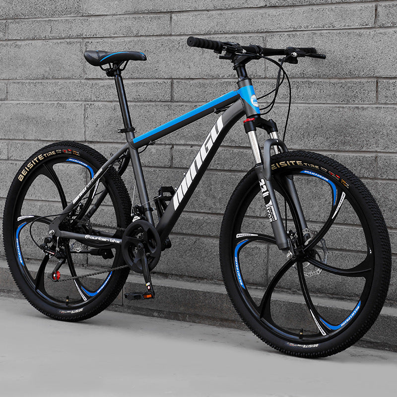 Mountain Bicycle 24 and 26 Inch Disc Brake Shock Absorption Variable Speed