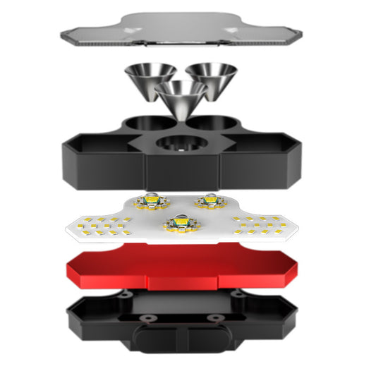 Strong LED Night Fishing Remote Charging Headlight
