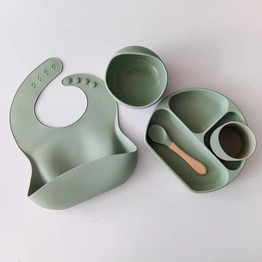Silicone Baby Tableware Set