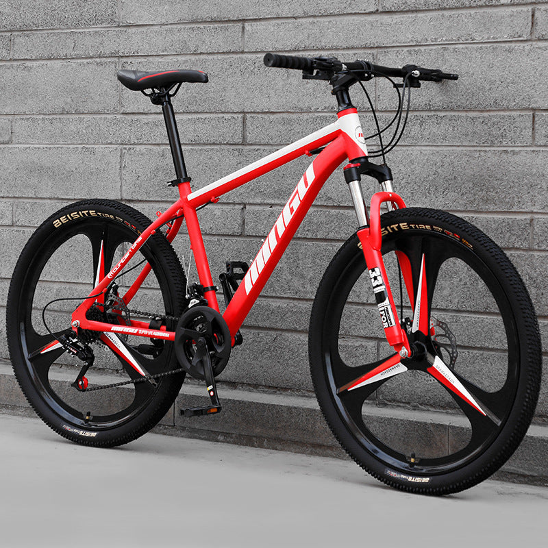 Mountain Bicycle 24 and 26 Inch Disc Brake Shock Absorption Variable Speed