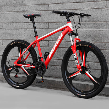 Mountain Bicycle 24 and 26 Inch Disc Brake Shock Absorption Variable Speed
