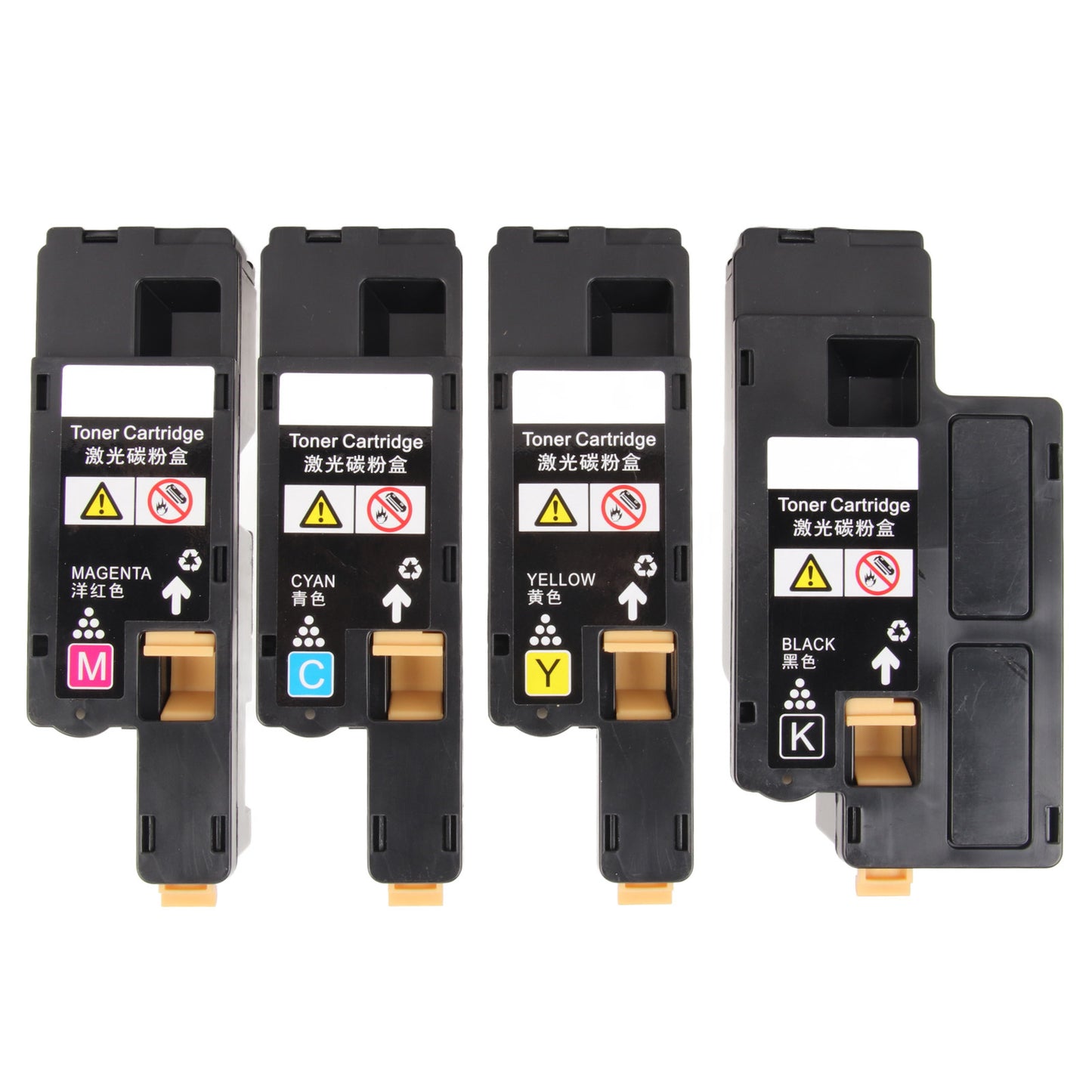 4Pcs Toner Cartridge Replacement Set for Xerox Phaser 6000 6010 Workcentre 6015 Printer