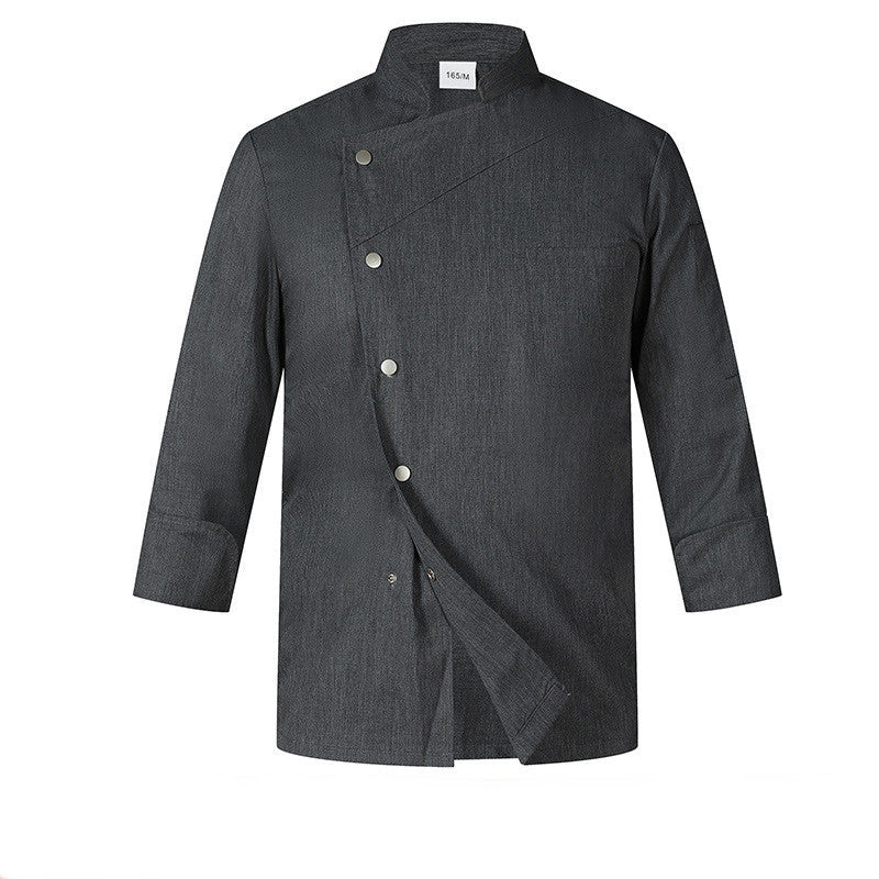 Men's And Women's Casual Kitchen Canteen Chef Uniforms