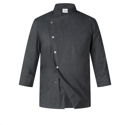 Men's And Women's Casual Kitchen Canteen Chef Uniforms