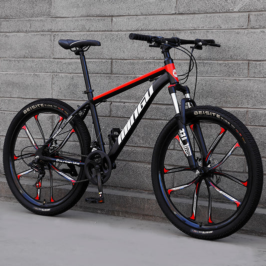 Mountain Bicycle 24 and 26 Inch Disc Brake Shock Absorption Variable Speed