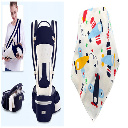 Multifunctional Baby Carrier - Breathable Waist Stool Hip Seat with Multiple Carrying Positions