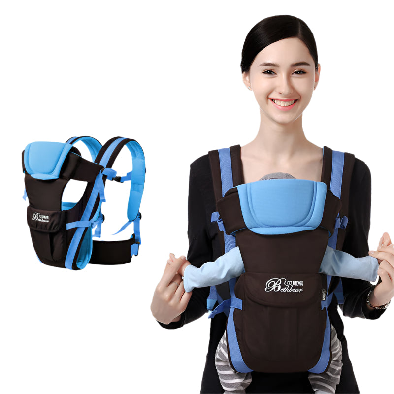 Multifunctional Baby Carrier - Breathable Waist Stool Hip Seat with Multiple Carrying Positions