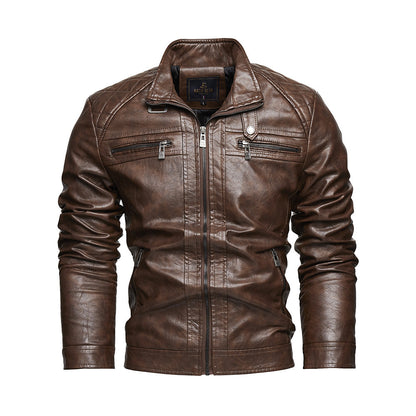 Trendy Pu Leather Jacket