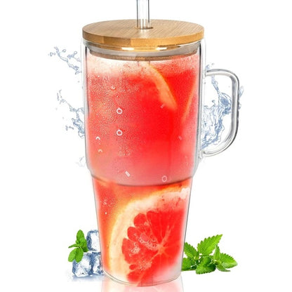 Tumbler With Lids And Straws - 40 Oz