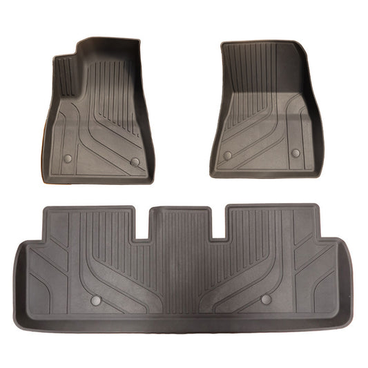 Mats For 2023 Tesla Model 3 Highland, TPE All Weather Floor Liners, Full Set Of  Floor Mats & Cargo Liners Custom For Tesla Model 3 Highland