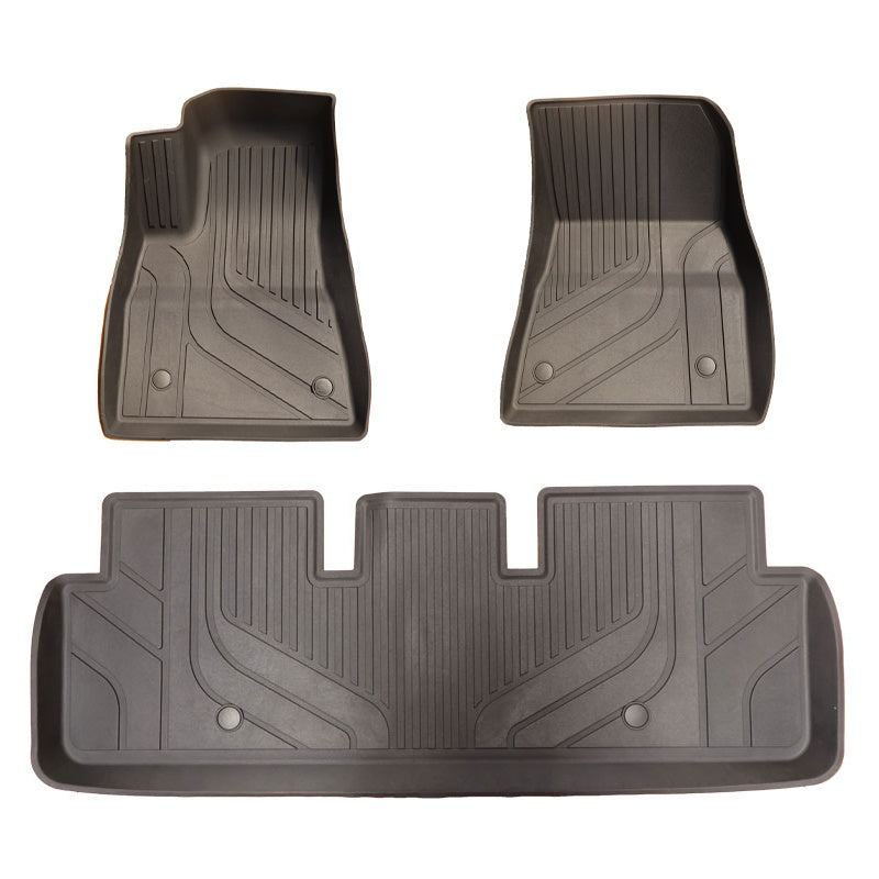 Mats For 2023 Tesla Model 3 Highland, TPE All Weather Floor Liners, Full Set Of  Floor Mats & Cargo Liners Custom For Tesla Model 3 Highland