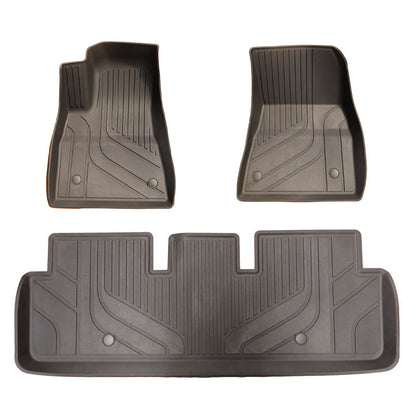 Mats For 2023 Tesla Model 3 Highland, TPE All Weather Floor Liners, Full Set Of  Floor Mats & Cargo Liners Custom For Tesla Model 3 Highland