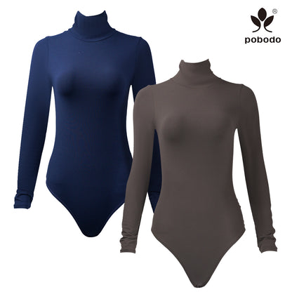 Round Neck Long Sleeved  Warm Jumpsuit