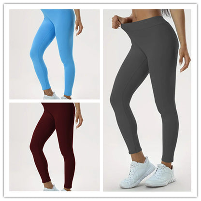 High Waist Yoga Fitness Pants - Women's Lift & Sculpt Elastic Leggings