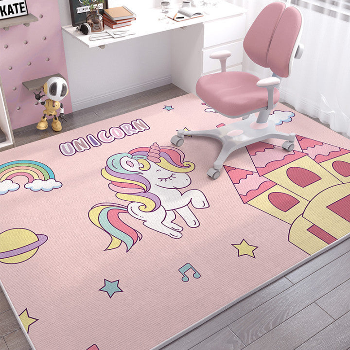 Children's Room Baby Crawling Blanket Velvet Carpet