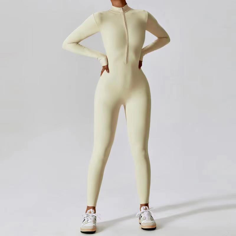 Zipper Yoga Jumpsuit