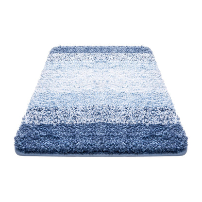Bathroom Rug Absorbent Soft Bath Mat Machine Washable Quick Dry Non-Slip